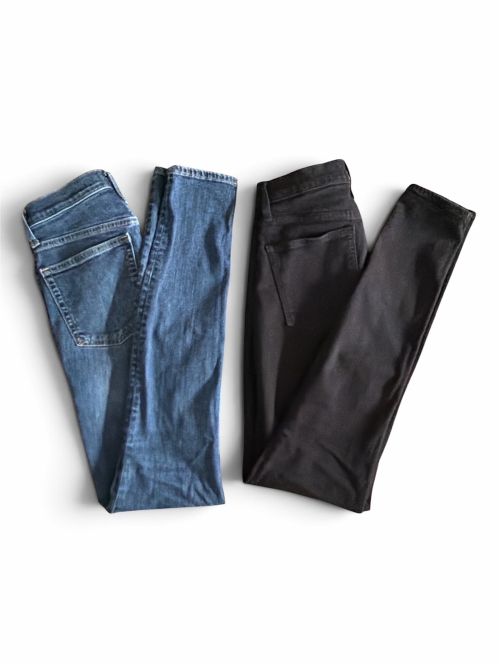GAP Skinny Jeans High Rise Bundle - Blue and Black